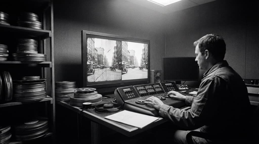 Restoration: Upscale, De-noise